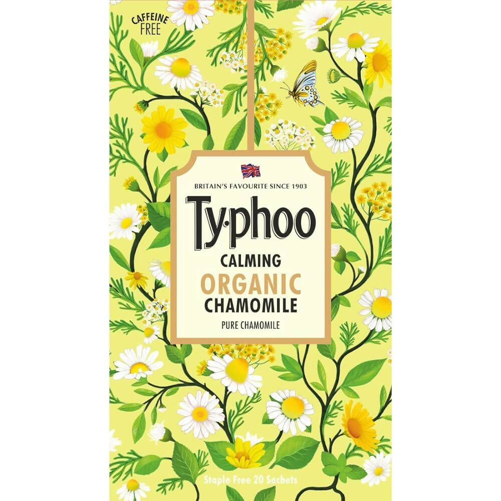 Typhoo Calming Organic Chamomile Tea Bags Typhoo
