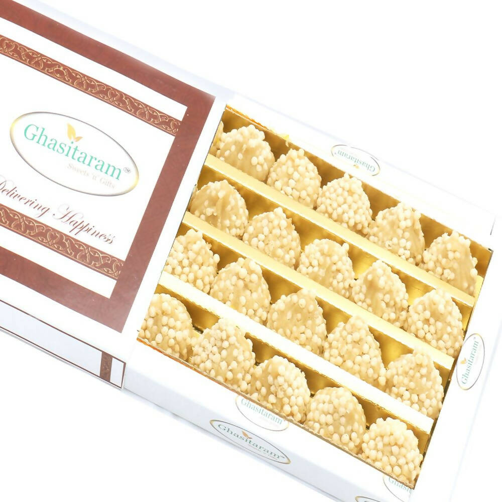 Ghasitaram Rice Crispies Kaju Modaks - Safuron