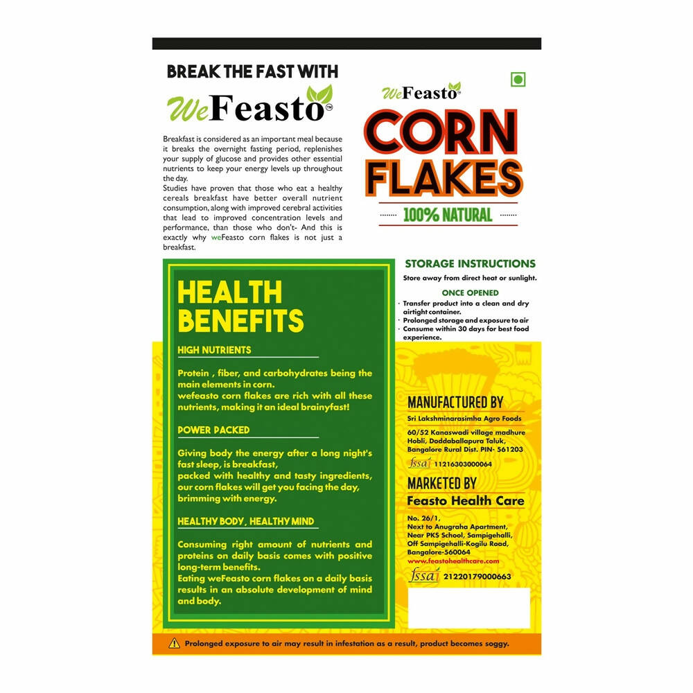 Wefeasto Corn Flakes Wefeasto