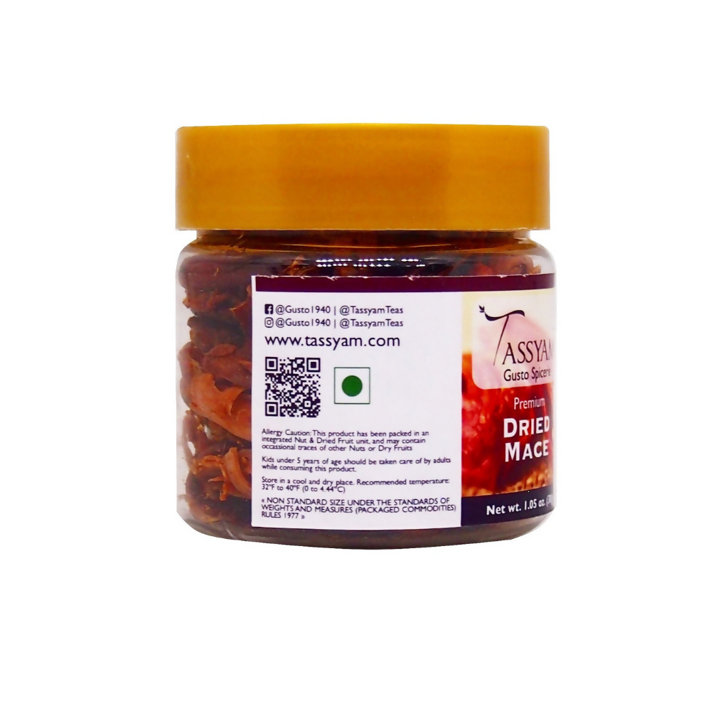 Tassyam Organics Whole Mace Tassyam Organics
