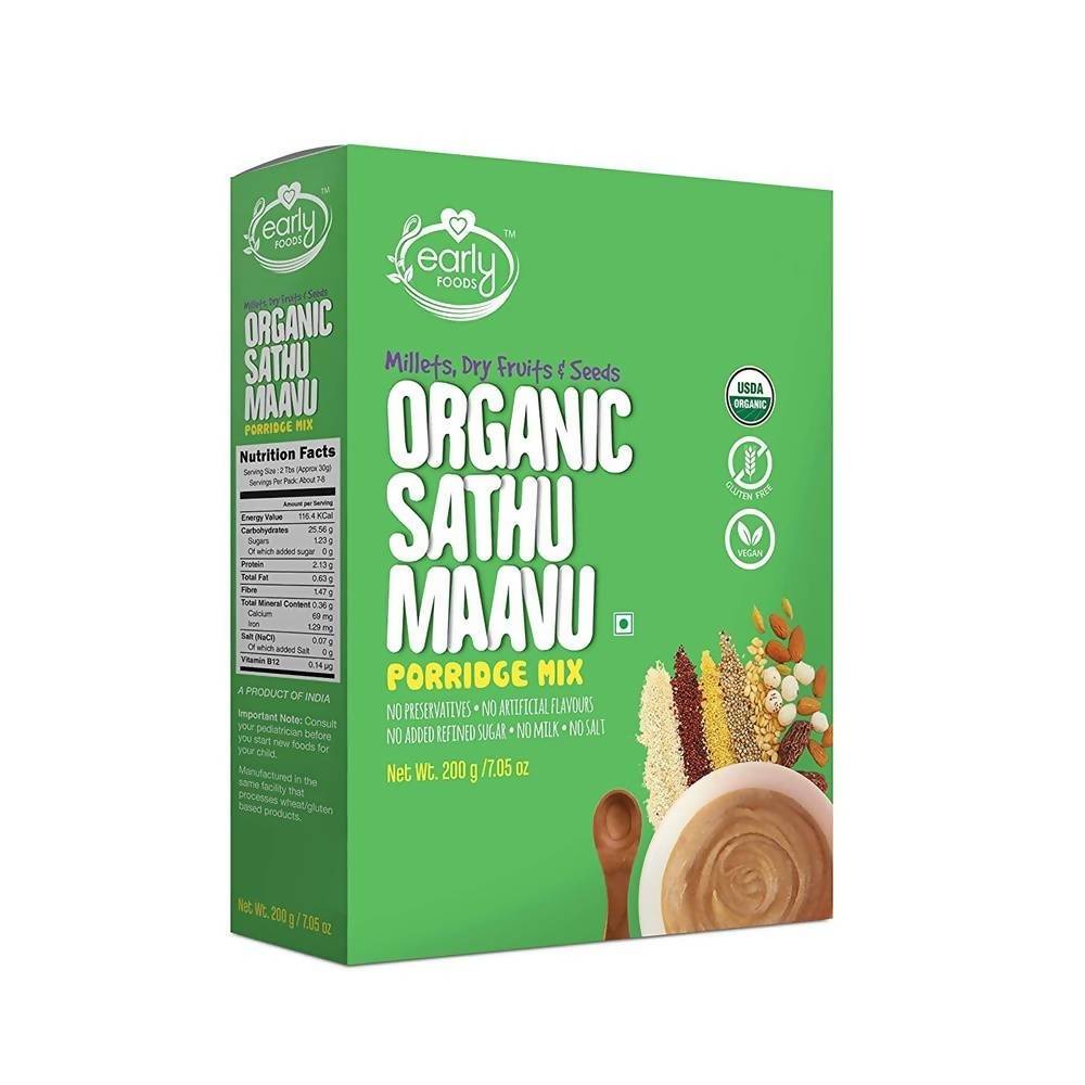 Early Foods Organic Sattu Maavu Porridge Mix Early Foods