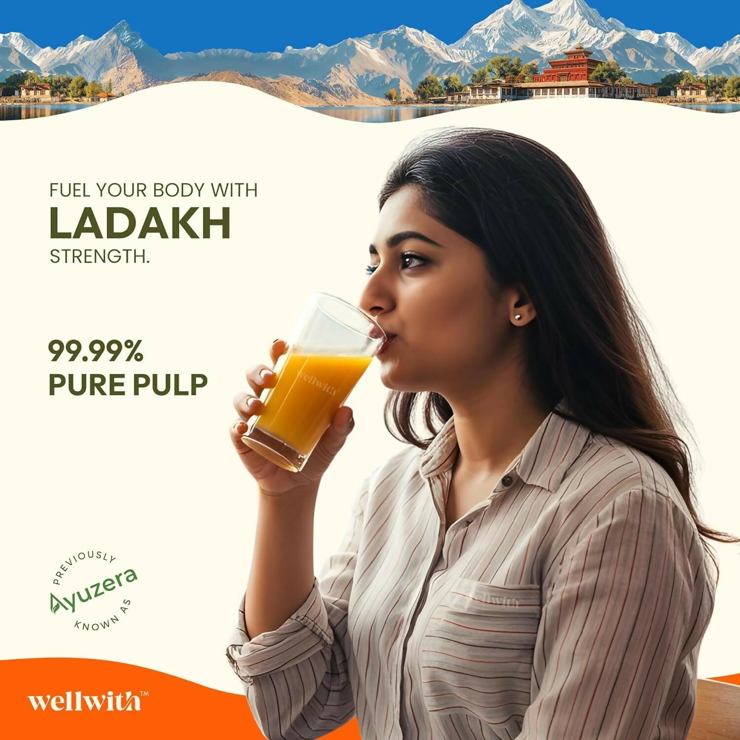 Wellwith Himalayan Sea Buckthorn Pulp Wellwith