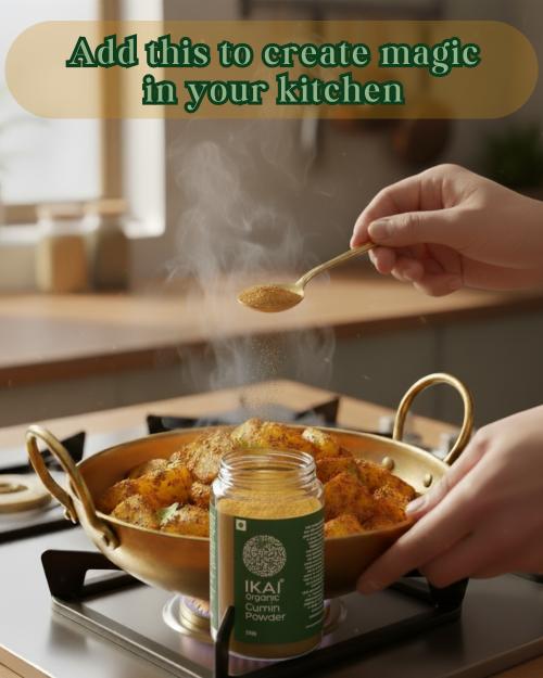 IKAI Organic Cumin Powder (Jeera Powder) IKAI