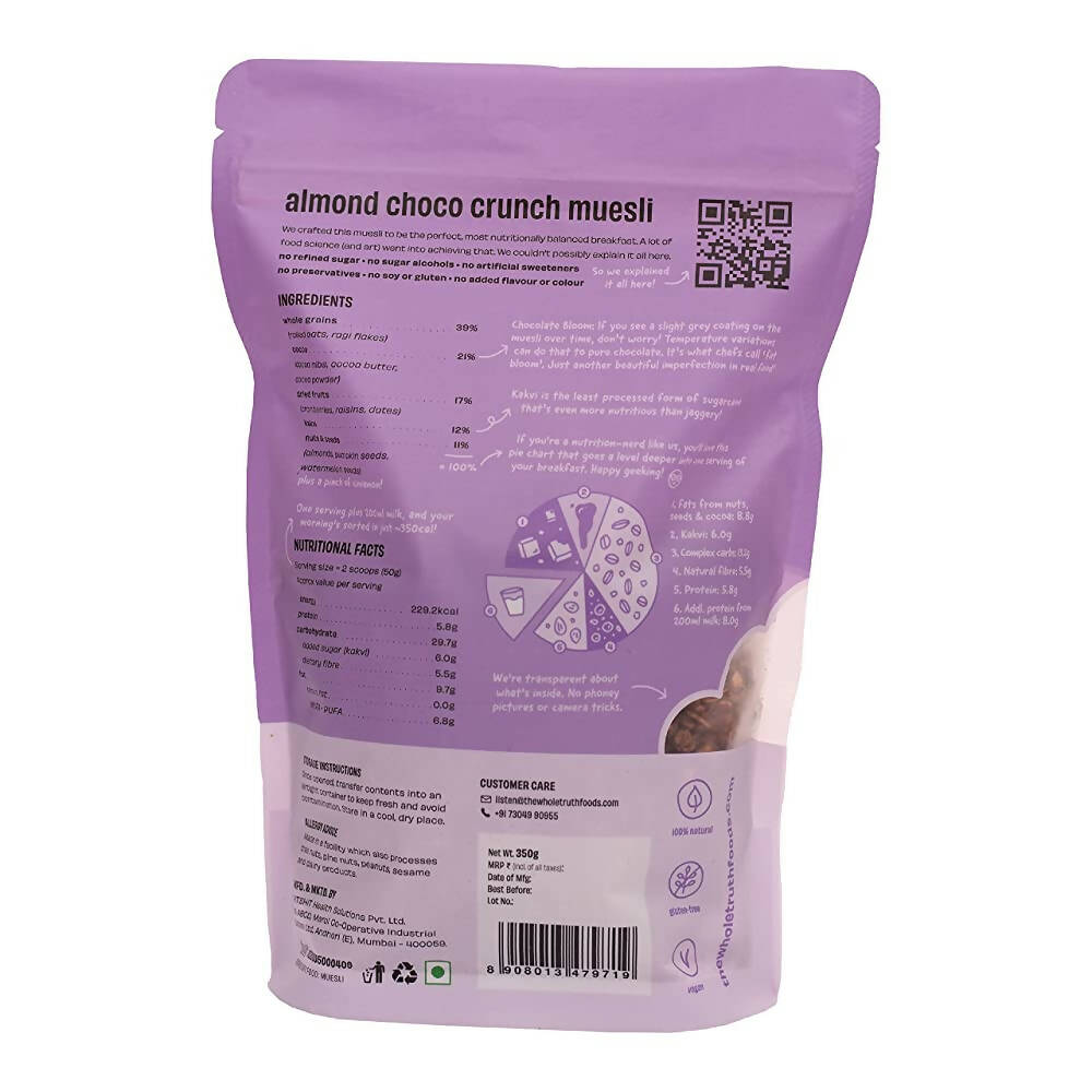 The Whole Truth Almond Choco Crunch Muesli The Whole Truth
