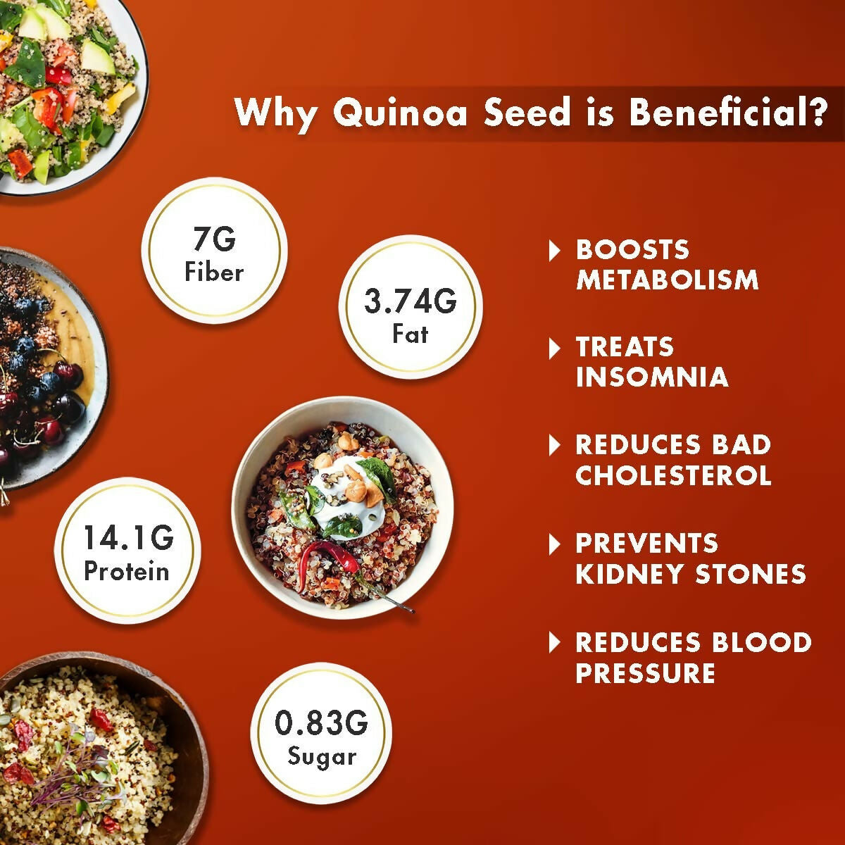 Sorich Organics Raw Quinoa Seeds Sorich