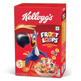 Kellogg’s Froot Loops Crunchy Multigrain Breakfast Cereal for Kids, Mixed Fruit Flavor Kellogg's