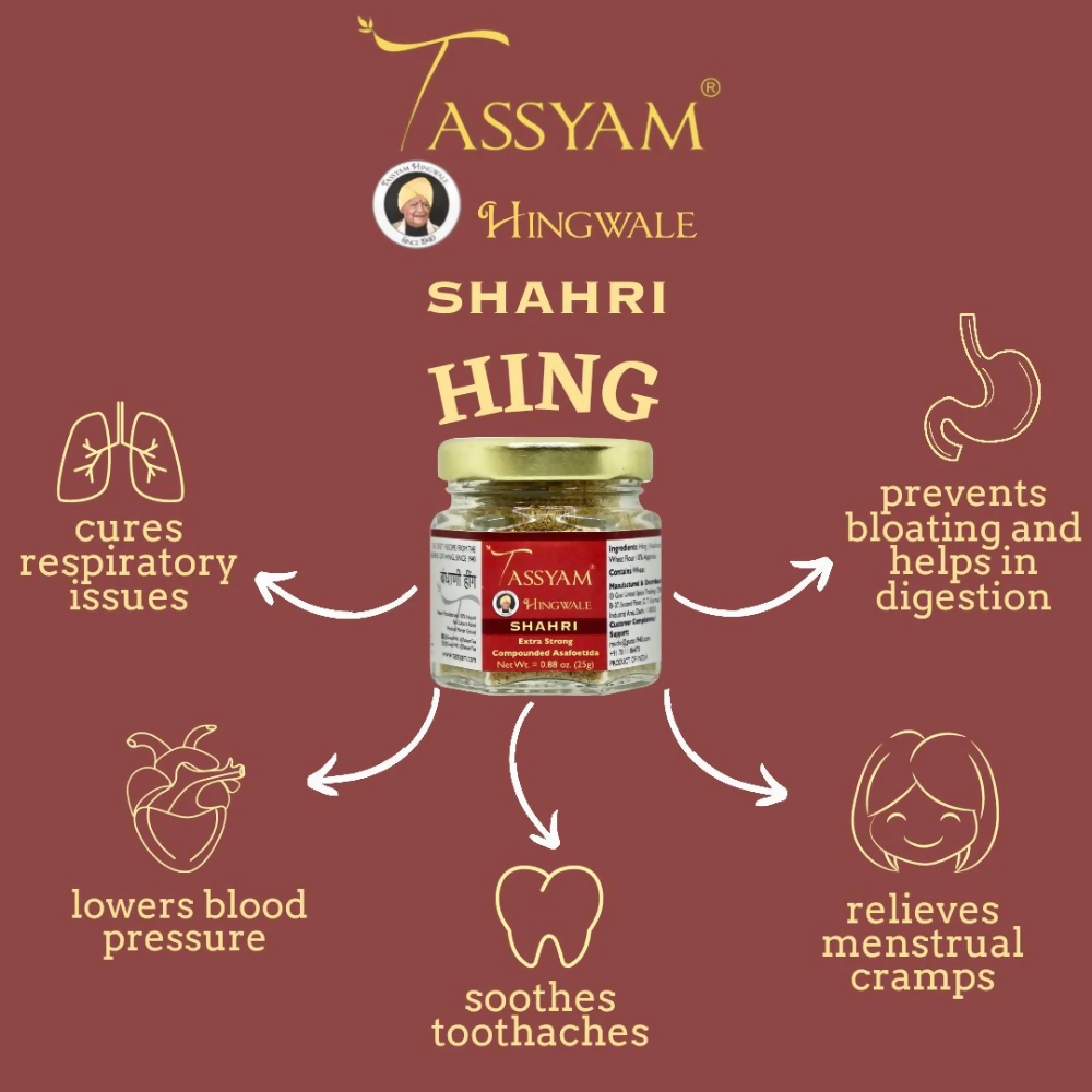 Tassyam Organics Extra Strong Shahri Hing Tassyam Organics