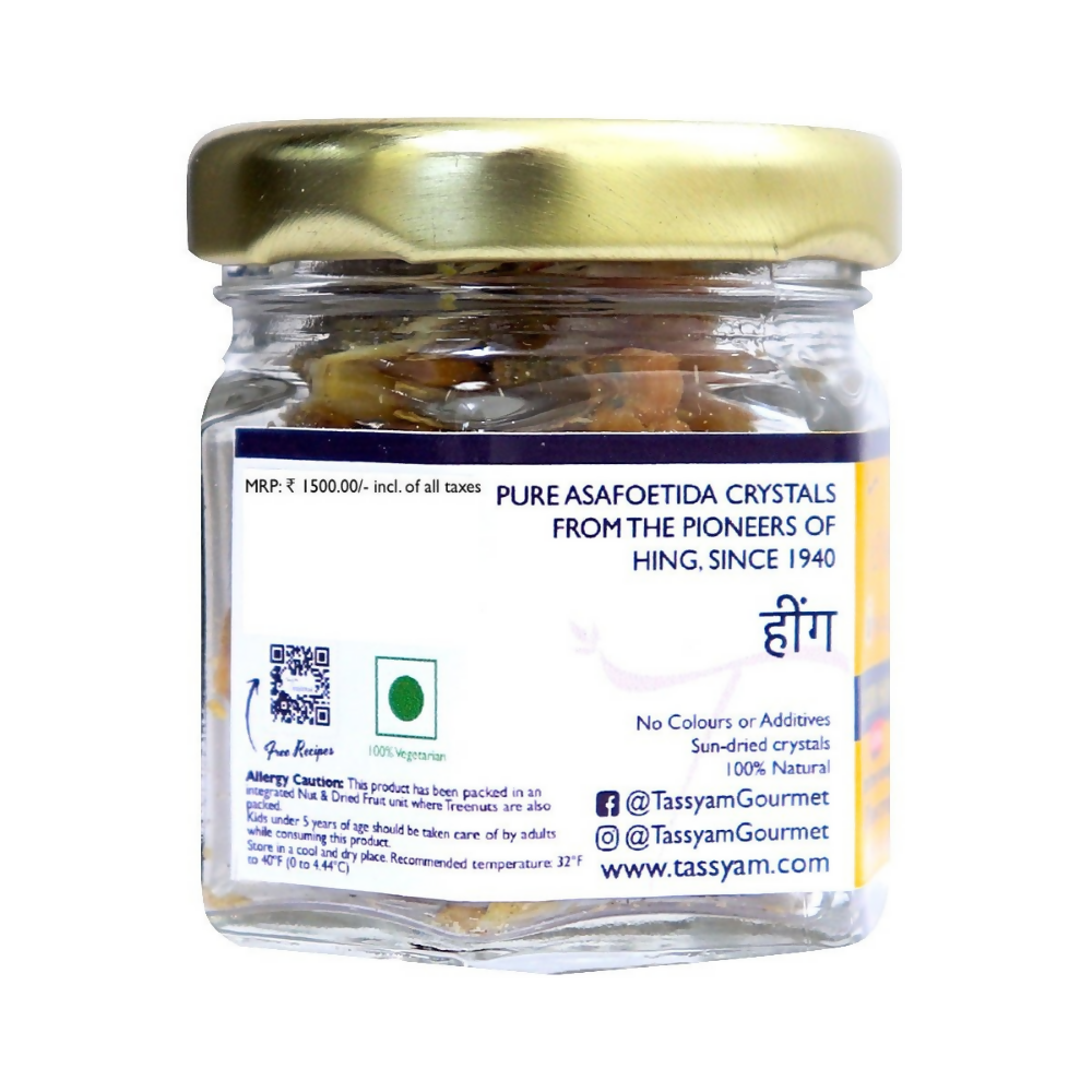 Tassyam Organics Laxmi Chand ULTRA Raw Hing Crystals Tassyam Organics