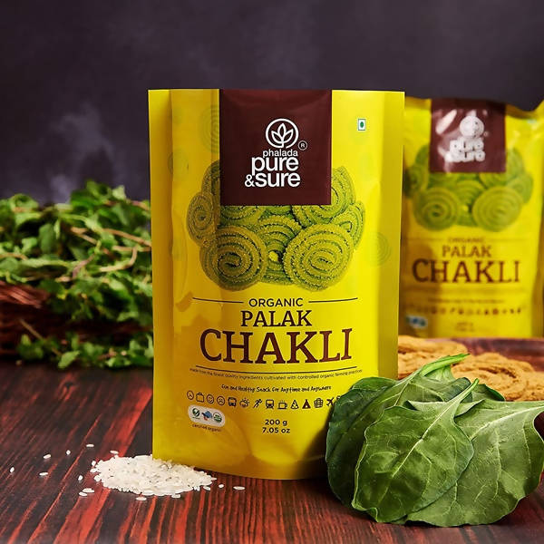 Pure & Sure Palak Chakli Pure & Sure