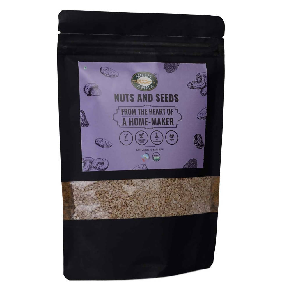 Millet Amma Organic White Til (Sesame Seeds) Millet Amma