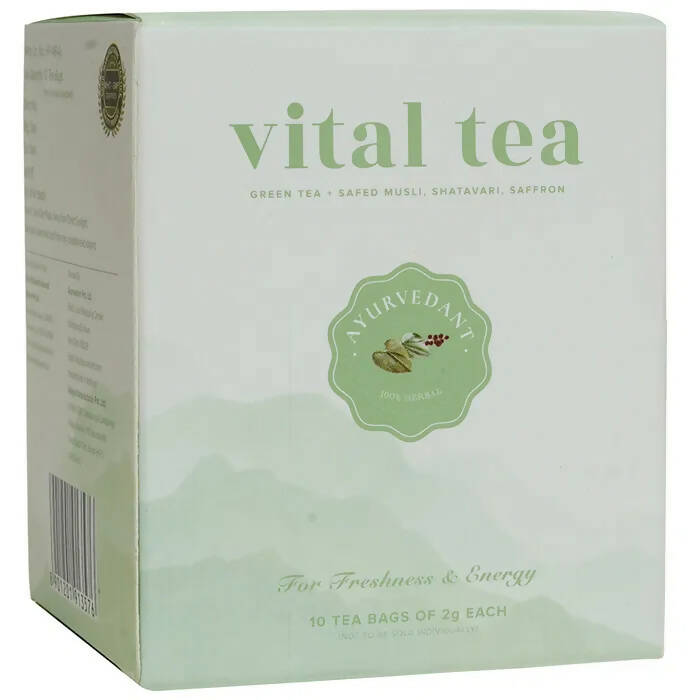 Baidyanath Jhansi Ayurvedant Vital-Tea Bags - Safuron