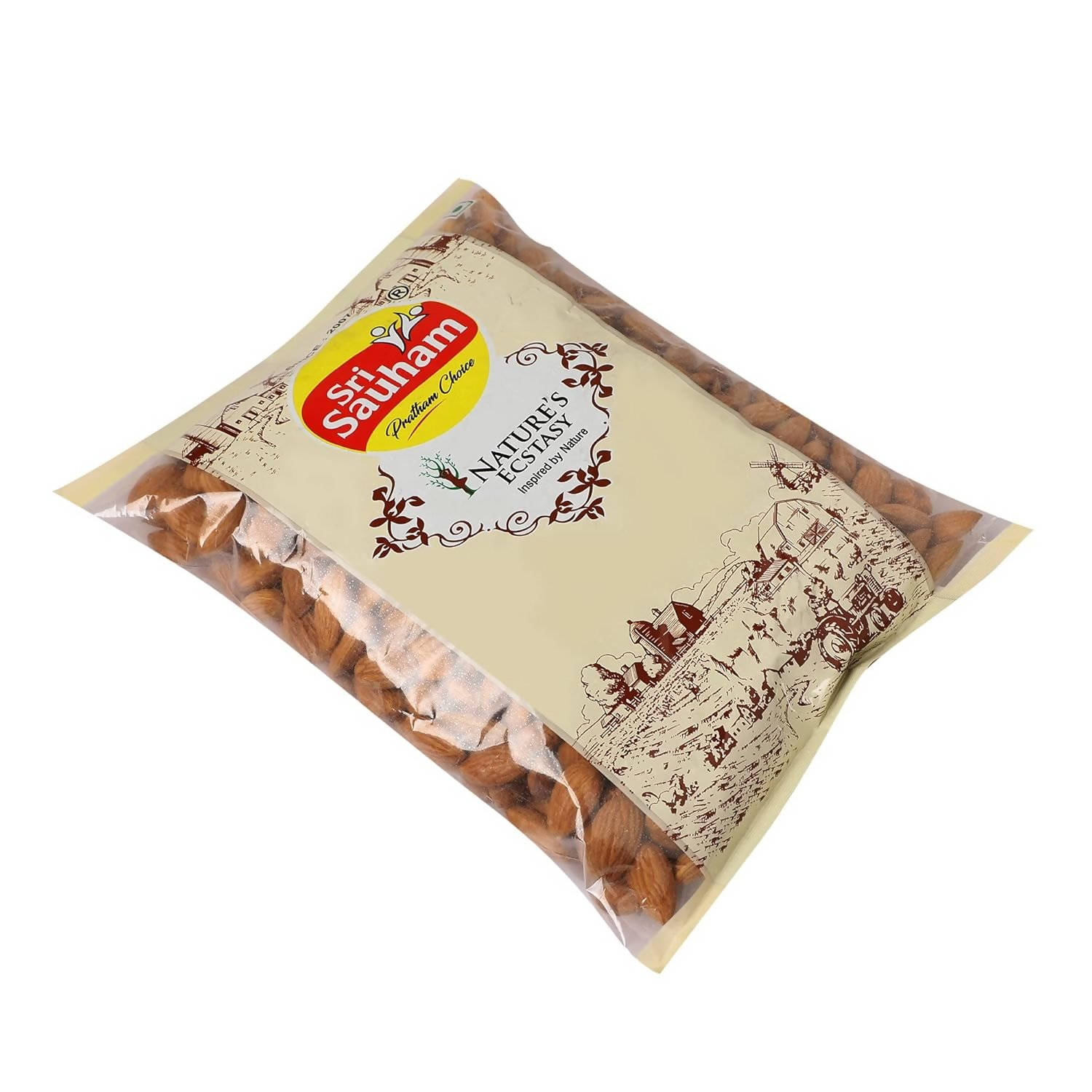 Sri Sauham Premium Fresh Almonds Badam Giri Dry Fruits Sri Sauham