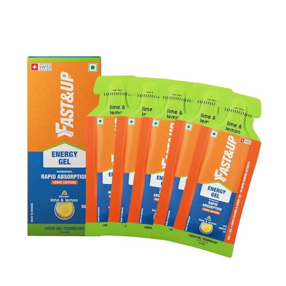 Fast&Up Energy Gel-Lime & Lemon flavour - Safuron