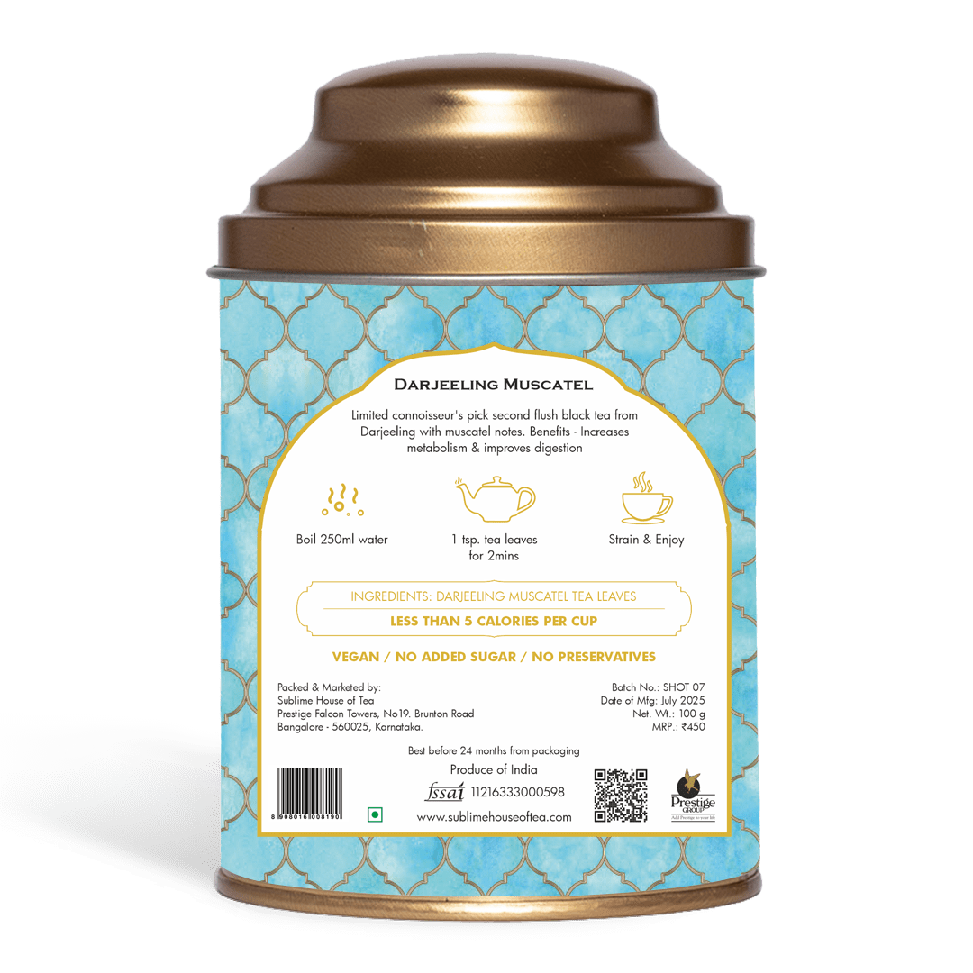 Sublime Inspiring Awe Darjeeling Muscatel Sublime Inspiring Awe