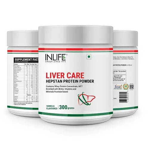 Inlife Liver Care Hespan Protein Powder Vanilla Flavour Inlife