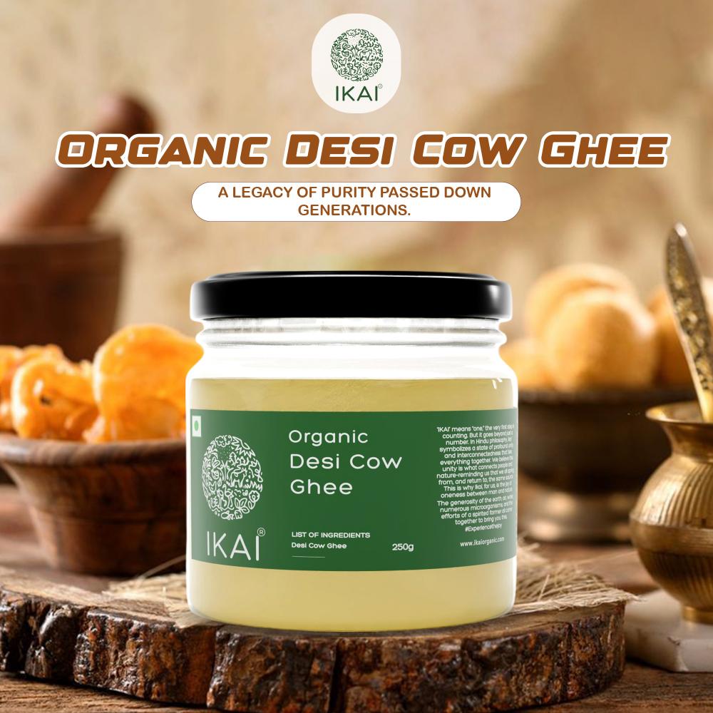 IKAI Organic Desi Cow Ghee IKAI