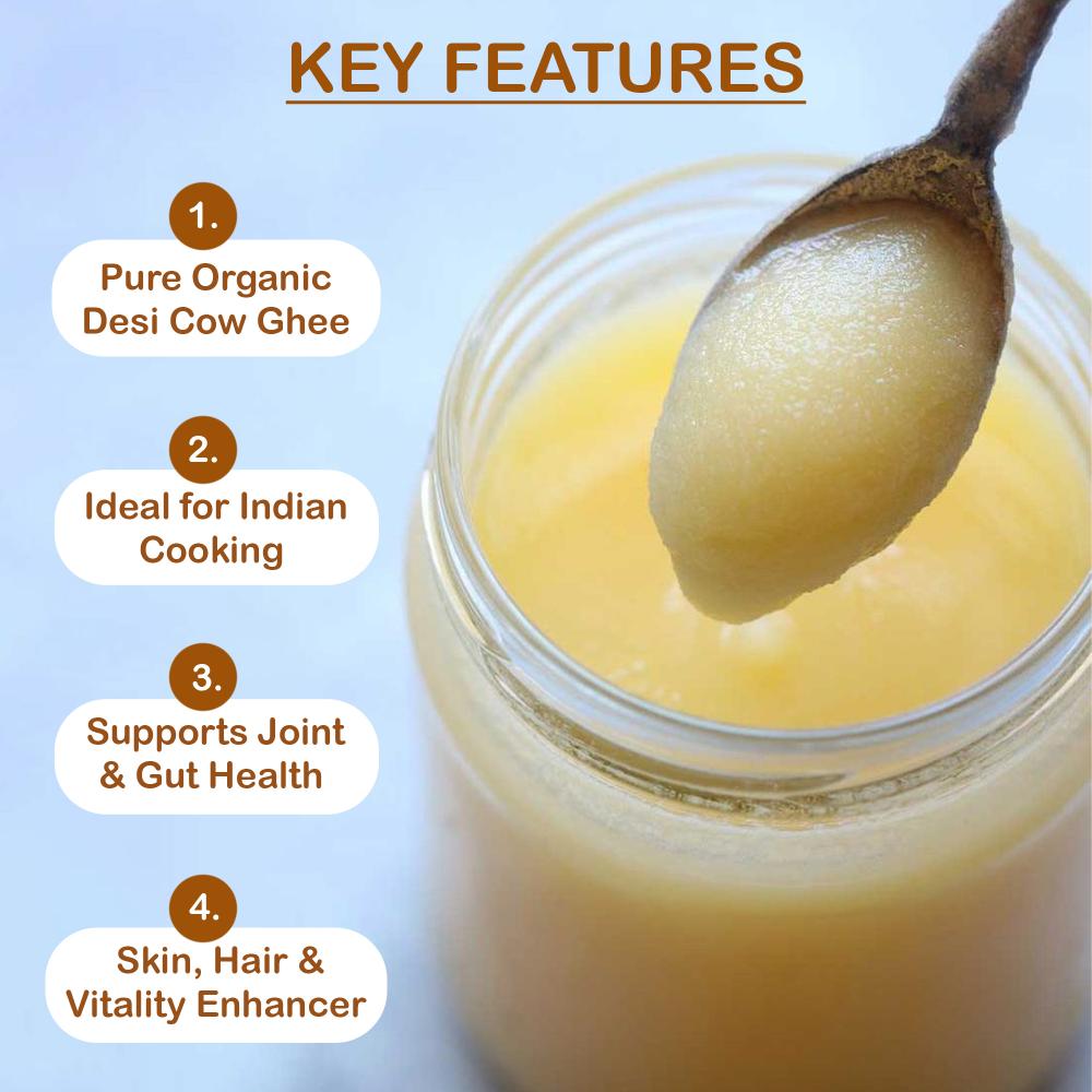 IKAI Organic Desi Cow Ghee IKAI