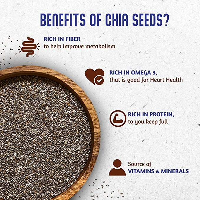 Dabur Real Health Chia Seeds Dabur