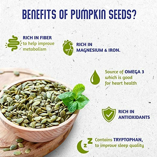 Dabur Real Health Roasted Pumpkin Seeds Dabur