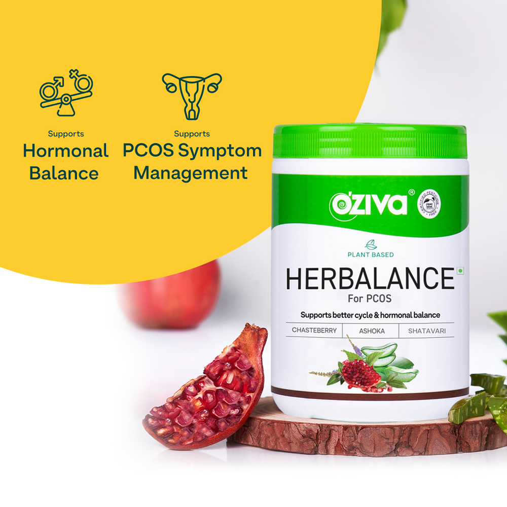 OZiva Plant Based Herbalance For Pcos OZiva
