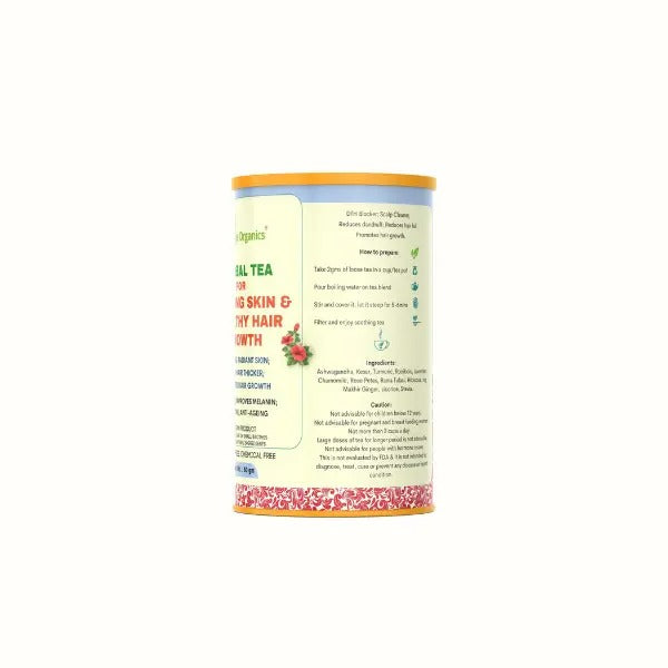 Teja Organics Skin Glow & Hair Growth Herbal Tea Teja Organics