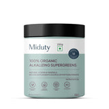 Miduty by Palak Notes 100% Organic Alkalizing Super Greens Powder - Safuron