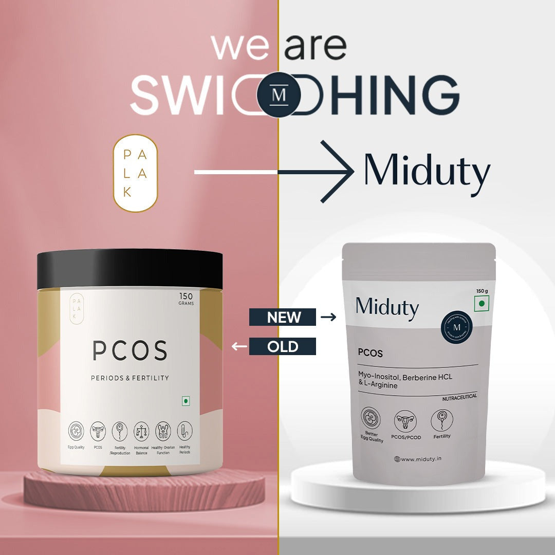 Miduty by Palak Notes PCOS Periods Fertility Powder Palak Notes