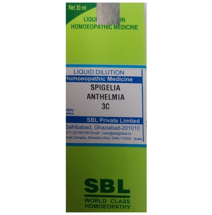 SBL Homeopathy Spigelia Dilution - Safuron