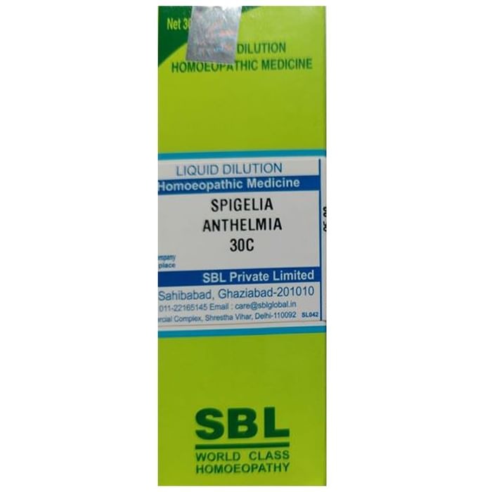 SBL Homeopathy Spigelia Dilution - Safuron