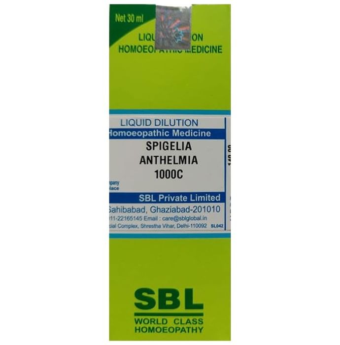SBL Homeopathy Spigelia Dilution - Safuron