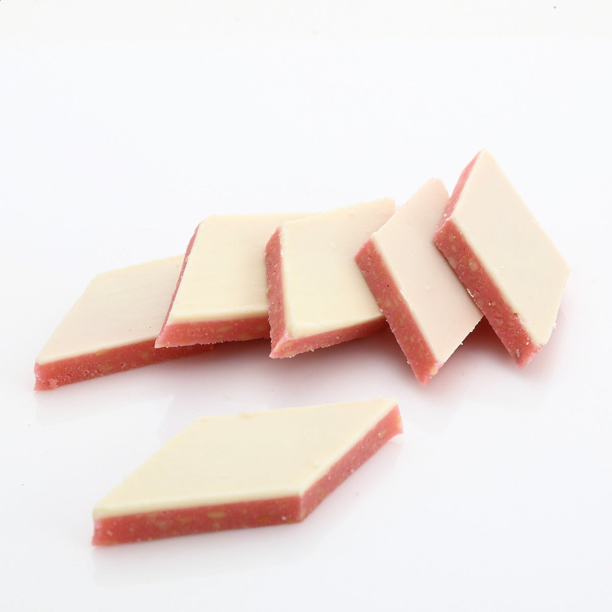 Dadu's Strawberry Kaju Katli - Safuron