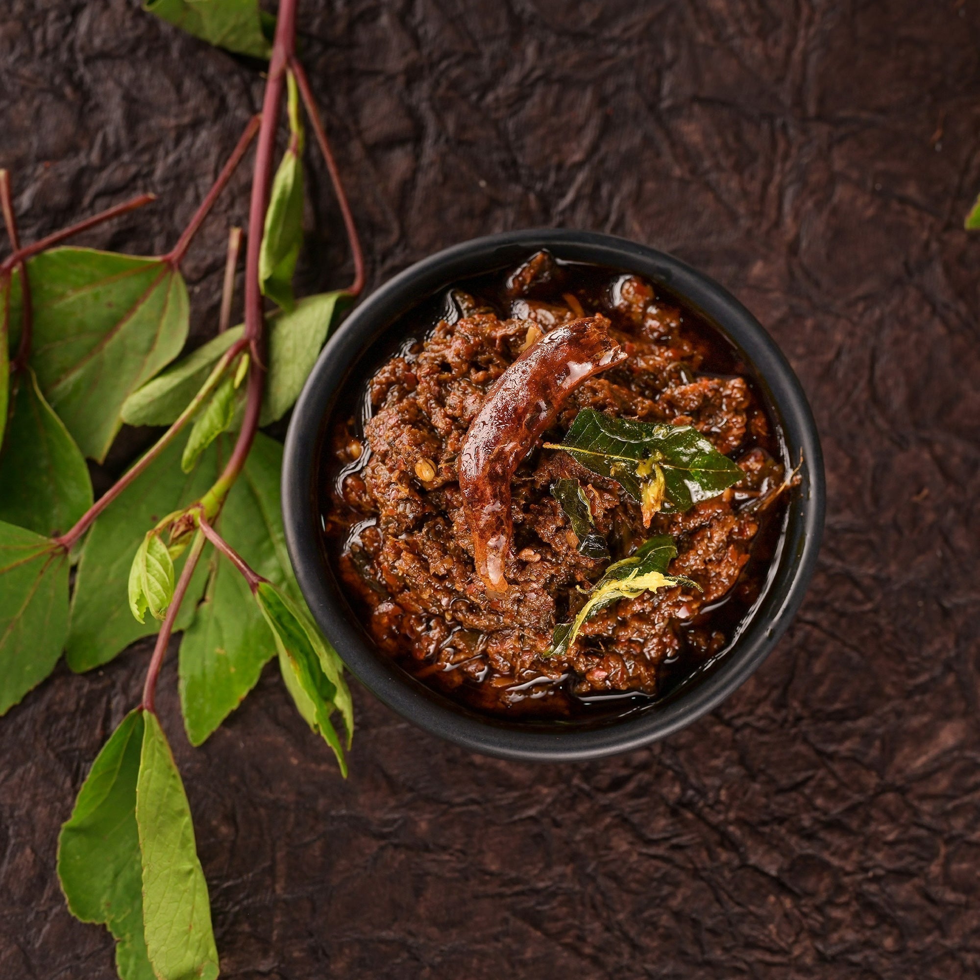 Vellanki Foods Roselle Pickle - Ambadi Achaar - Gongura Pickle | Authentic Telugu Style Gongura Pickle | Traditional South Indian Pickles Vellanki Foods