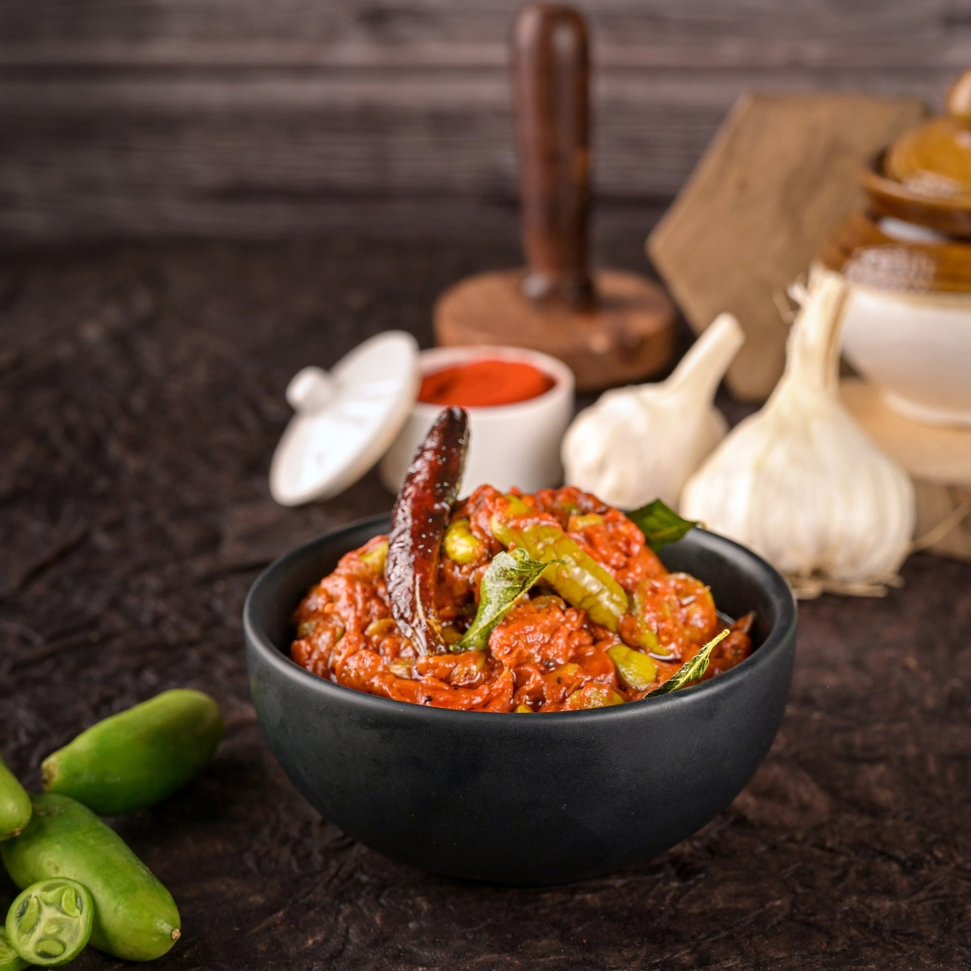 Vellanki Foods - Scarlet Gourd Pickle / Dondakaya Pickle Vellanki Foods