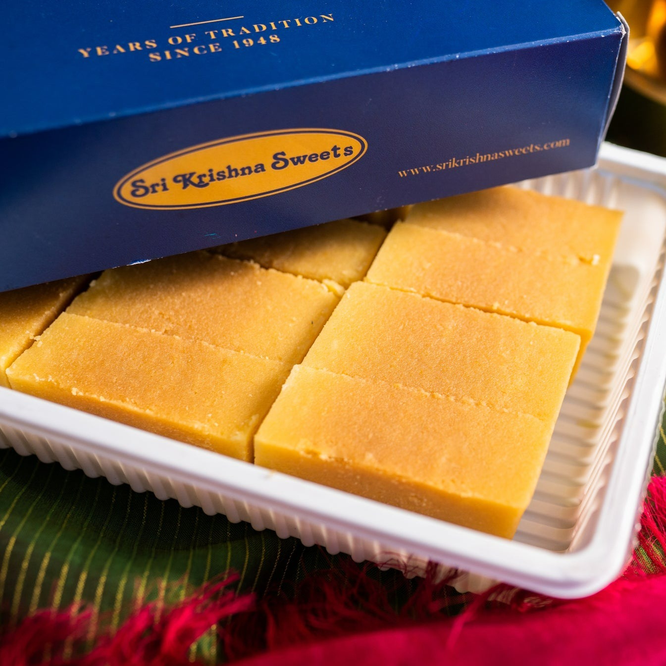 Sri Krishna Sweets Mysurpa (Mysore Pak) | Sri Krishna Mysore Pak Sri Krishna Sweets