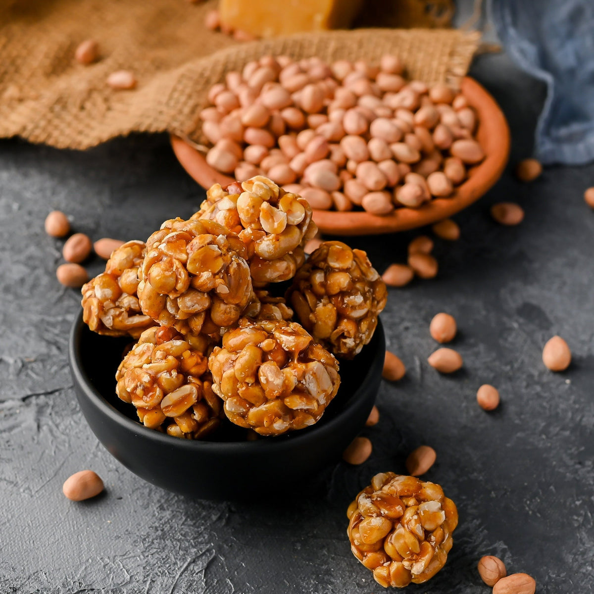 Vellanki Foods - Groundnut Laddu / Chikki Vundalu Vellanki Foods