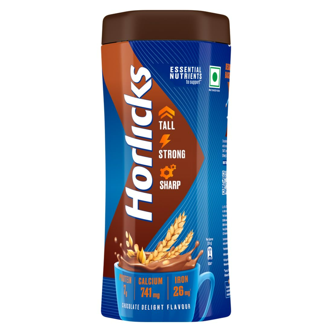 Horlicks Millet Chocolate Flavor Nutrition Drink Powder Horlicks