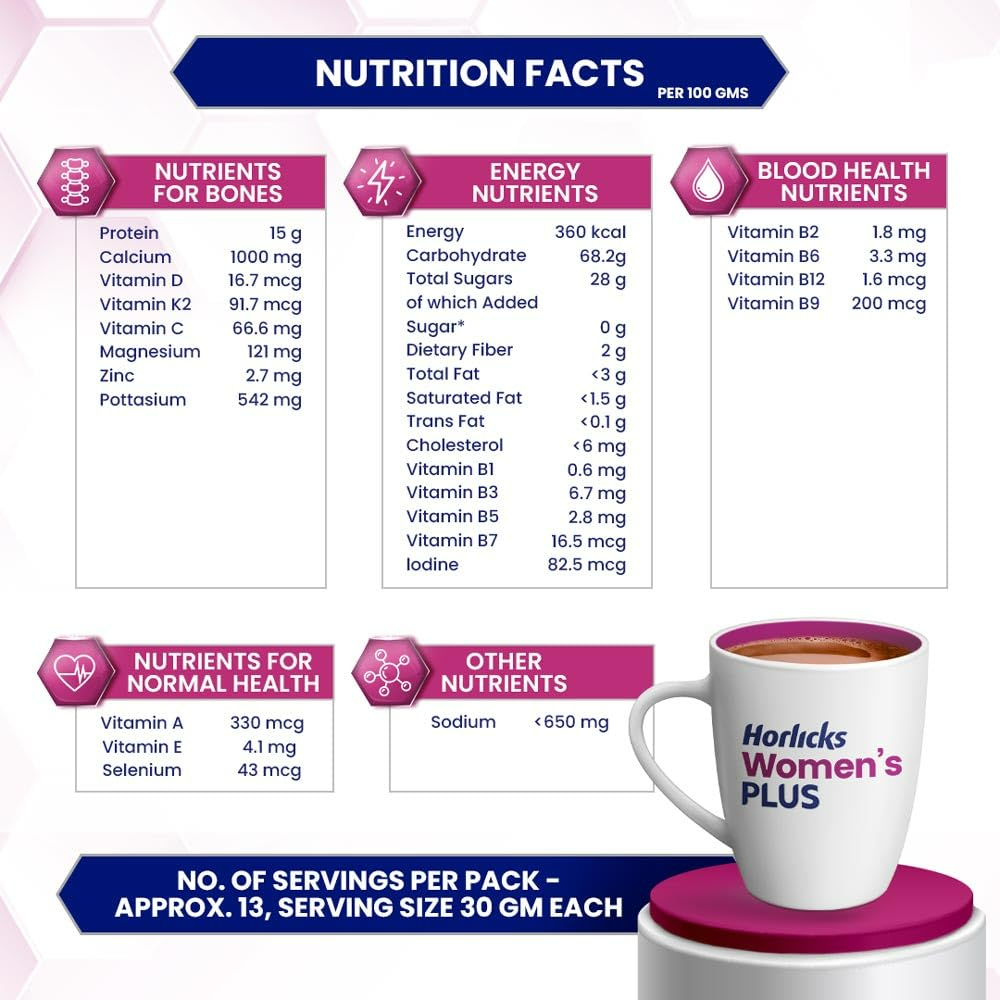 Women's Horlicks Chocolate Flavour Horlicks