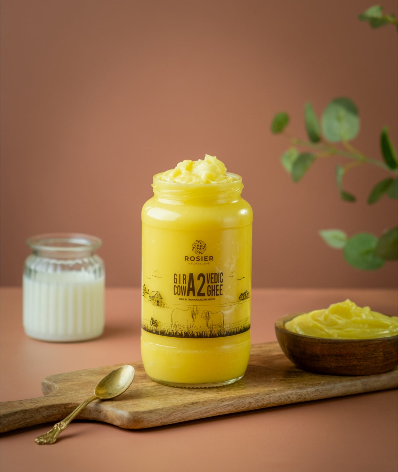 Rosier A2 Gir Cow Bilona Ghee | Traditional Bilona Method A2 Cow Ghee Rosier