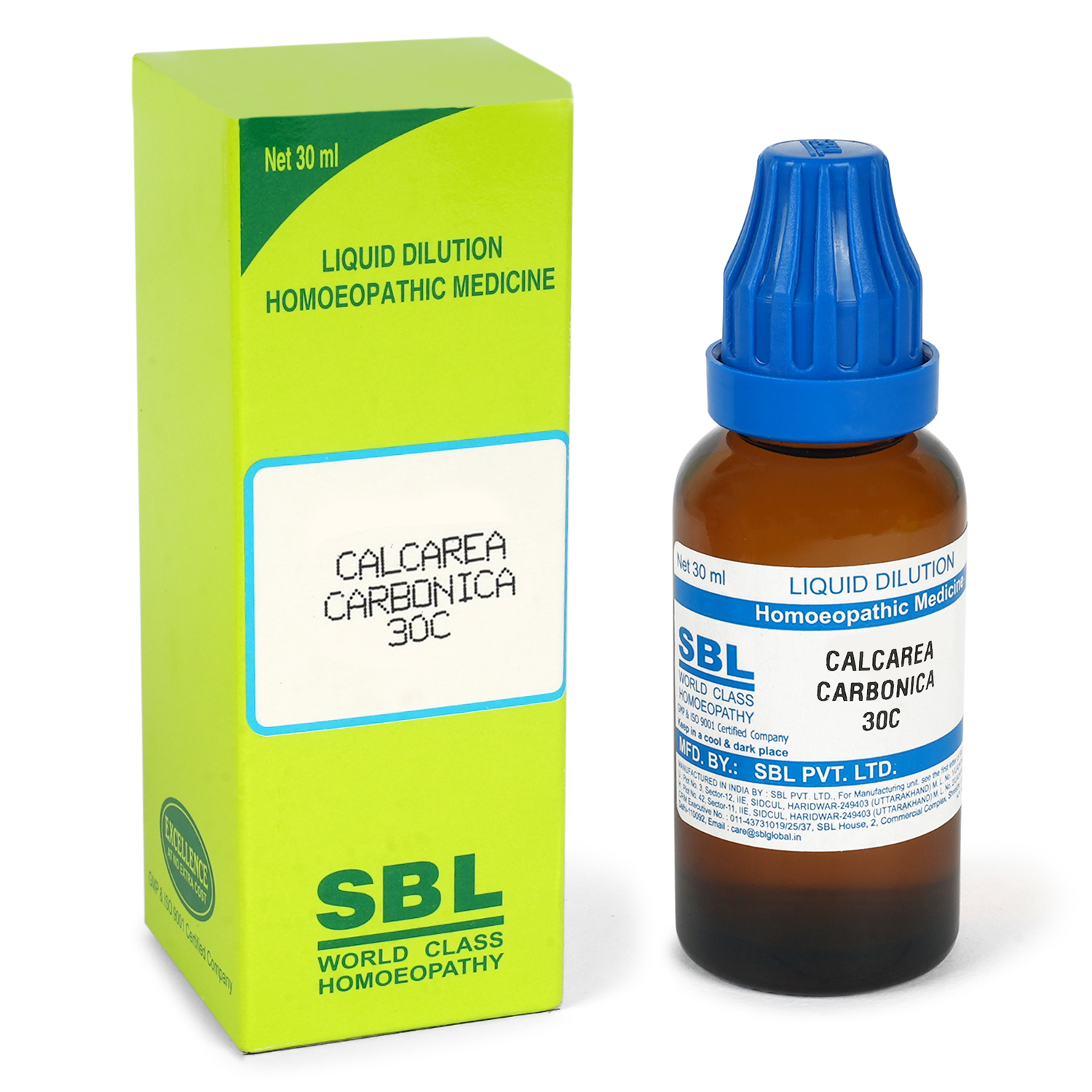 SBL Homeopathy Calcarea Carbonicum Dilution - Safuron