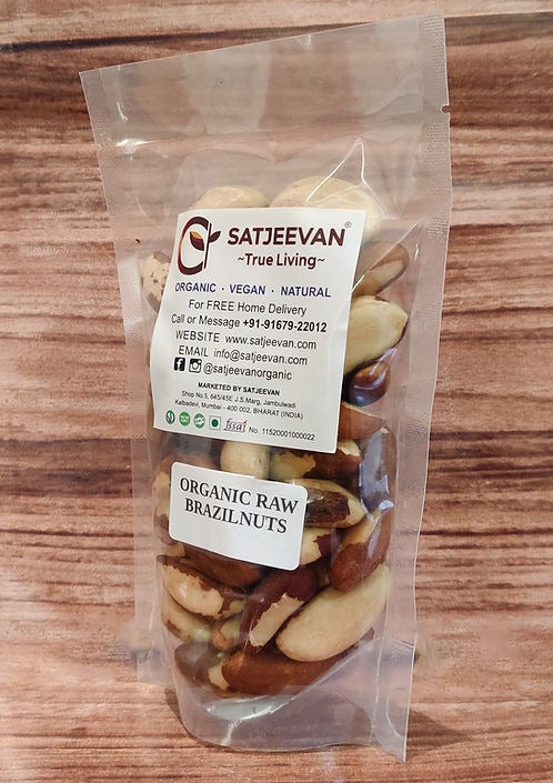 Satjeevan Organic Raw Brazilnuts Satjeevan