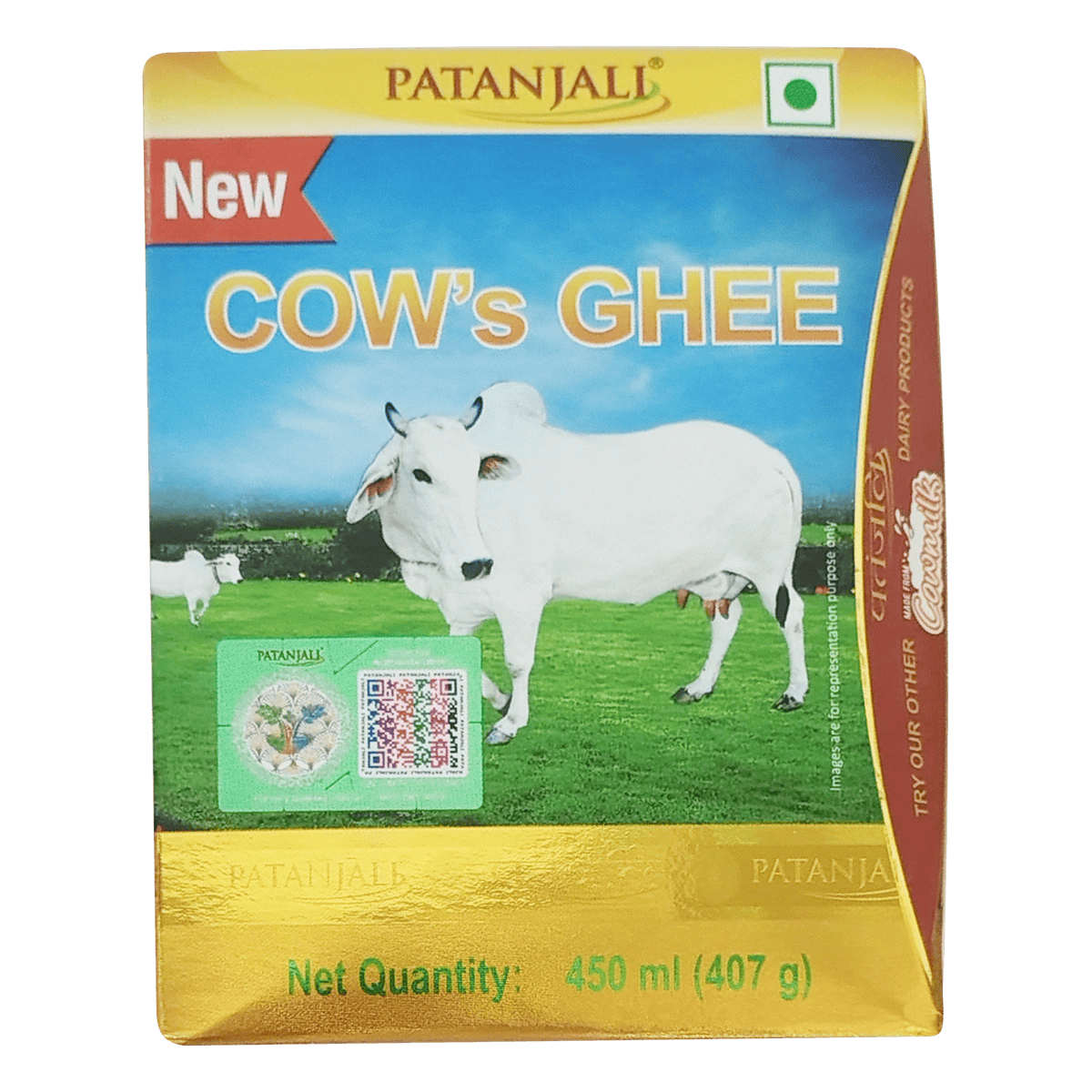 Patanjali Cow's Ghee | Desi Ghee, Aiding Digestion, and Boosting Energy Patanjali