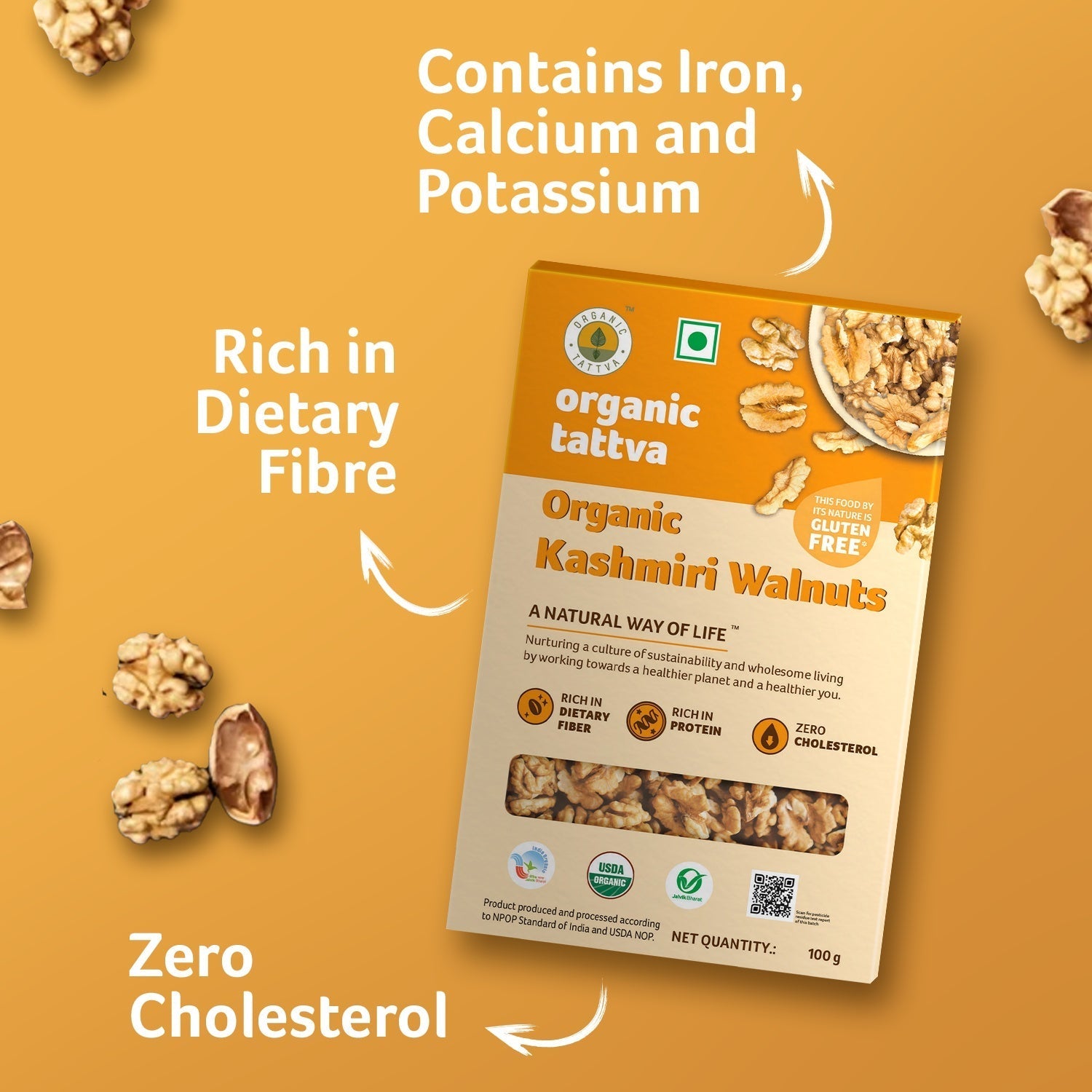 Organic Tattva Walnuts Organic Tattva