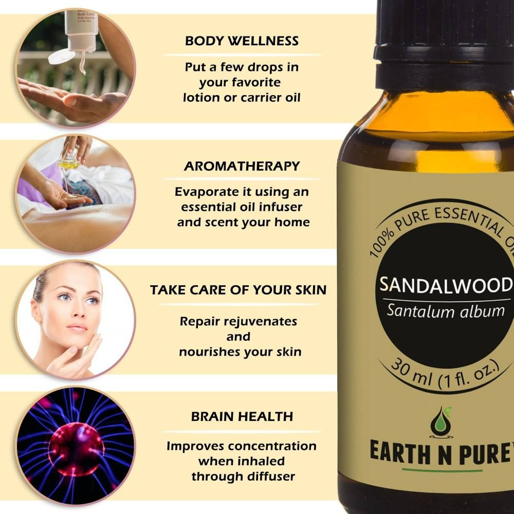 Earth N Pure Sandalwood Oil Earth N Pure
