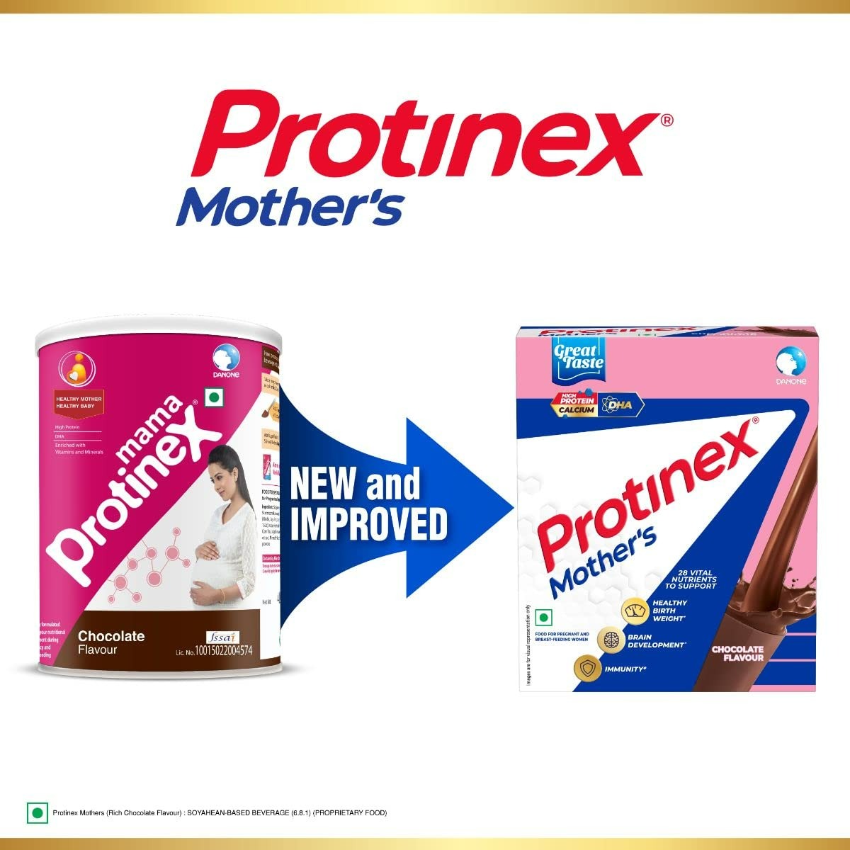 Protinex Mother's Nutritional Mix - Creamy Vanilla Flavour | With 28 Vital Nutrients to Support Healthy Birth Weight, Brain Development & Immunity Protinex