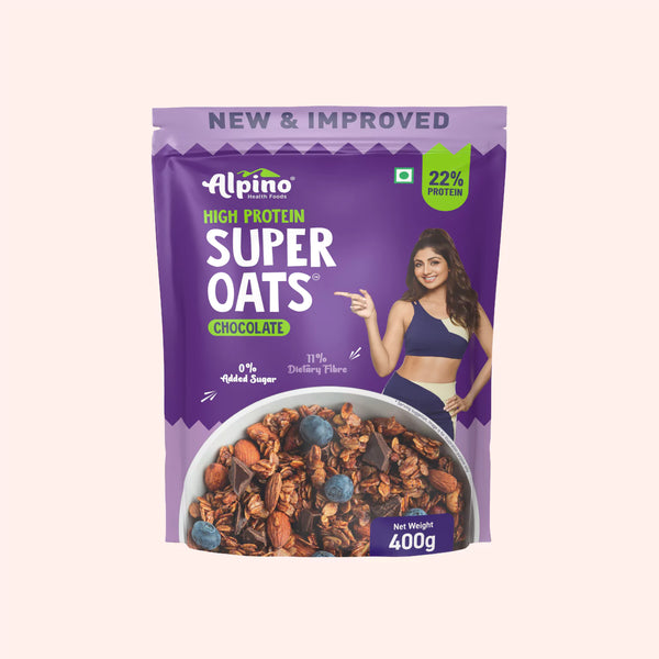Alpino High Protein Super Rolled Oats Chocolate - Safuron