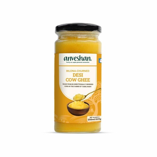 Anveshan A2 Desi Cow Ghee | Pure, Natural & Healthy Ghee | A2 Gir Cow Ghee - Safuron