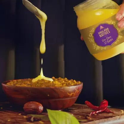 Himalayan Natives A2 Badri Cow Ghee | 100% Desi Cow Ghee | Vedic Bilona Method Ghee Himalayan Natives