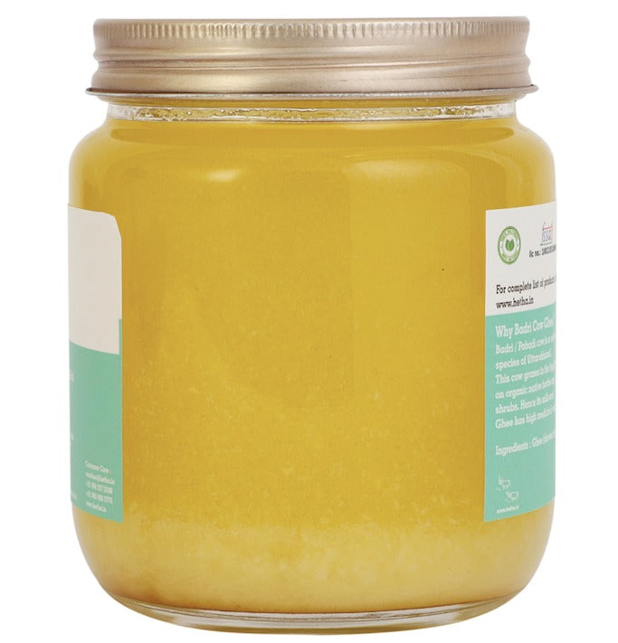 Hetha Himalayan Badri Cow A2 cultured Bilona Ghee / A2 Ghee | Organic and Pure Cow Ghee | Made From Grass Fed A2 Cow's Milk Hetha
