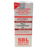 SBL Homeopathy Rhus Toxicodendron LM Potency - Safuron