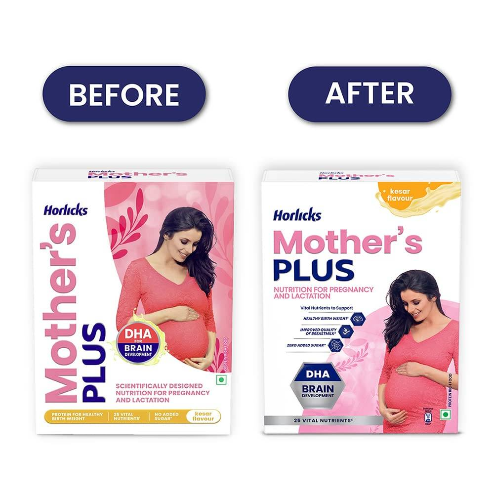 Horlicks Mother's Plus Kesar Flavour Horlicks
